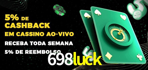 Promoções do cassino ao Vivo 698luck